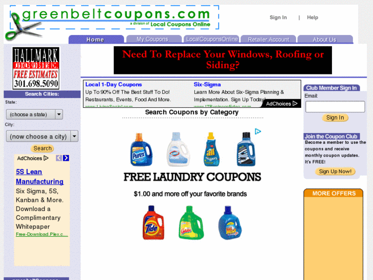 www.greenbeltcoupons.com