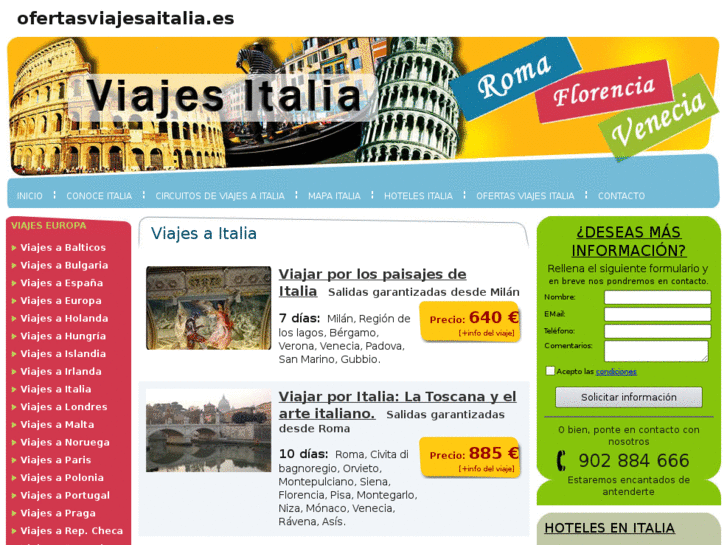 www.ofertasviajesaitalia.es