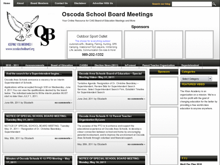 www.oscodaschoolboard.com