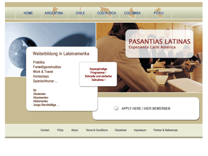 www.pasantias-latinas.com