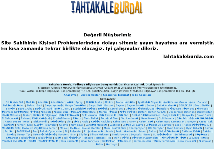 www.tahtakaleburda.com