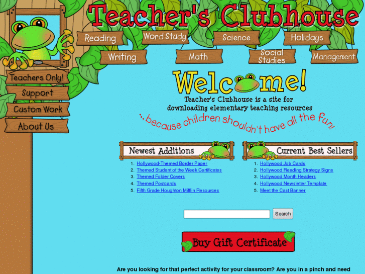 www.teachersclubhouse.com