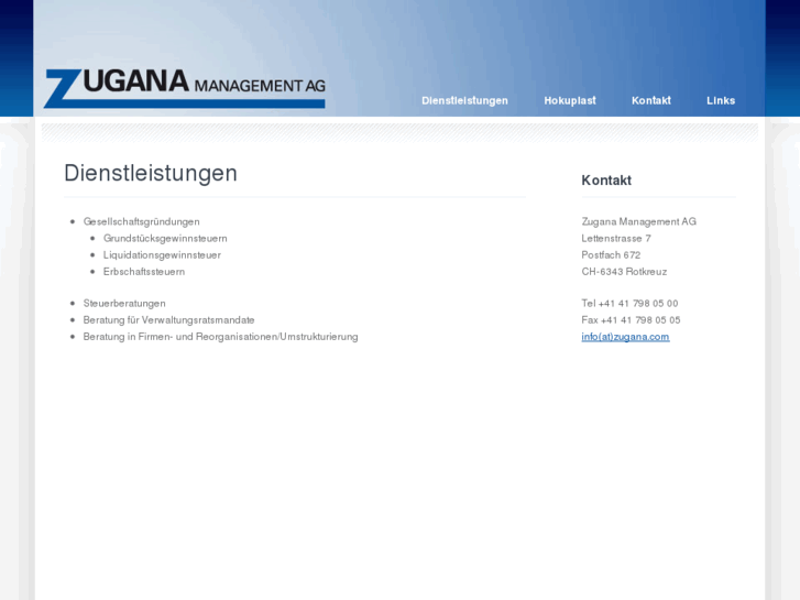 www.zugana.com