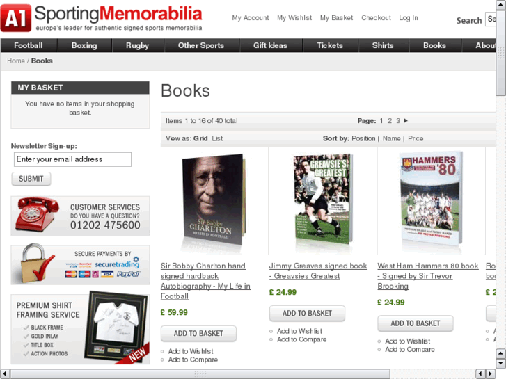 www.a1sportingbooks.com