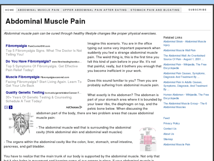 www.abdominalmusclepain.info