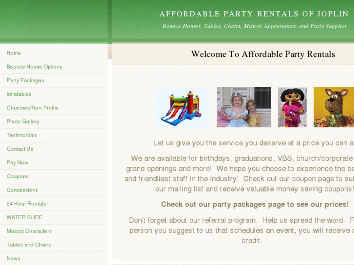 www.affordablepartyrentalsjoplin.com