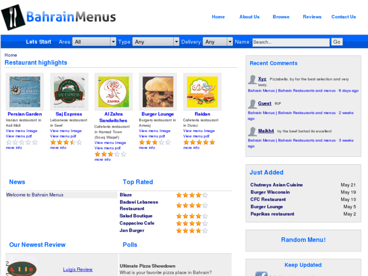 www.bahrainmenus.com