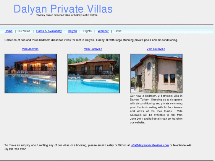 www.dalyanprivatevillas.com