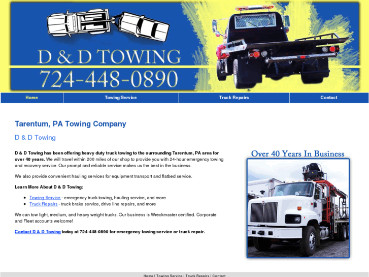 www.danddheavytowing.com