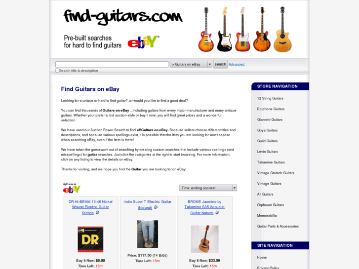 www.find-guitars.com