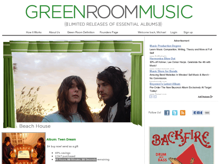 www.greenroommusic.com