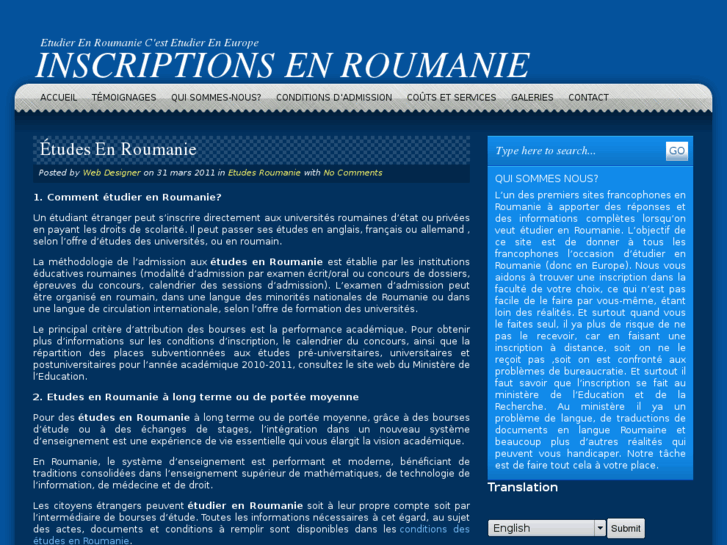 www.inscriptionroumanie.com