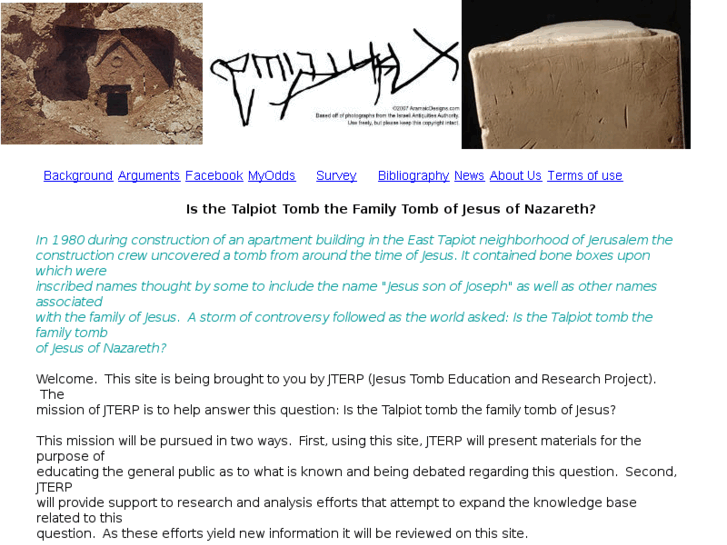 www.jesusfamilytomb.org