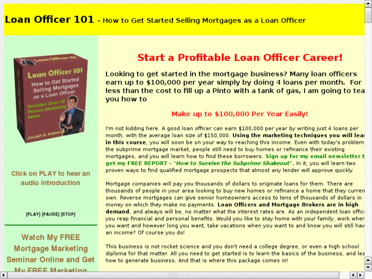 www.loanofficer101.net