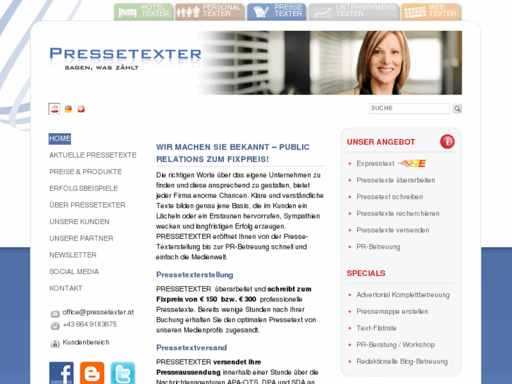 www.pressetexter.at