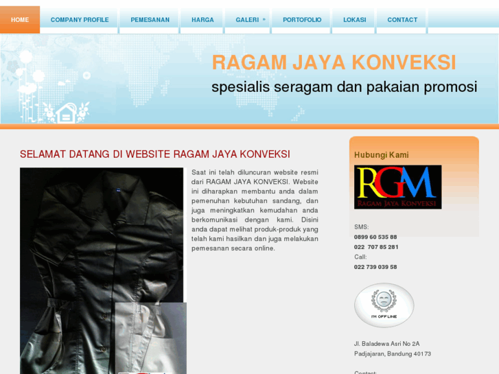 www.ragamjayakonveksi.com