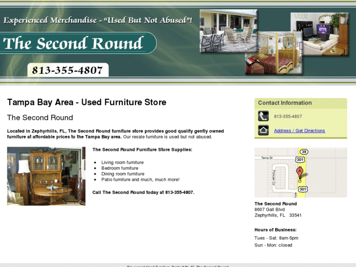 www.secondroundusedfurniture.com