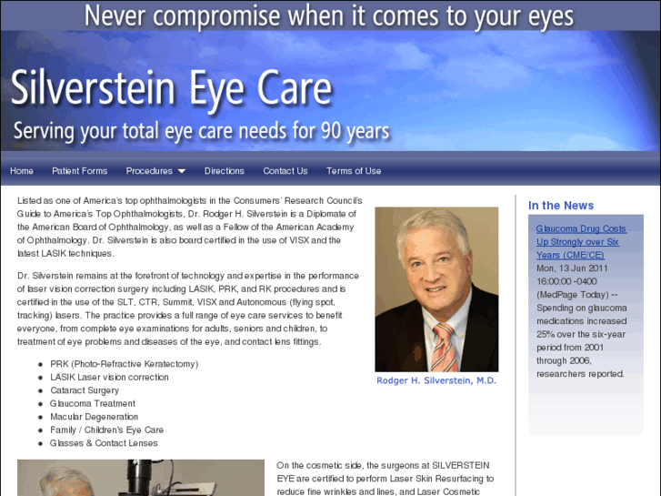 www.silversteineyecare.com