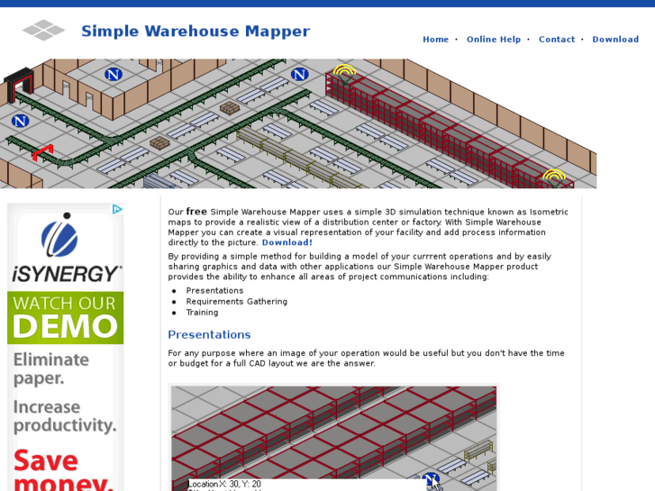 www.simplewarehousemapper.com