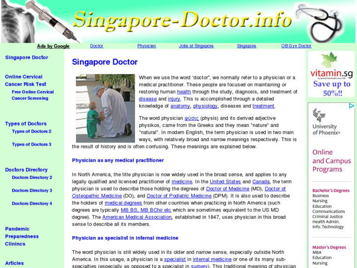 www.singapore-doctor.info