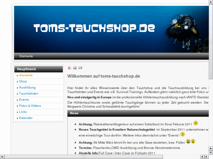 www.toms-tauchshop.de