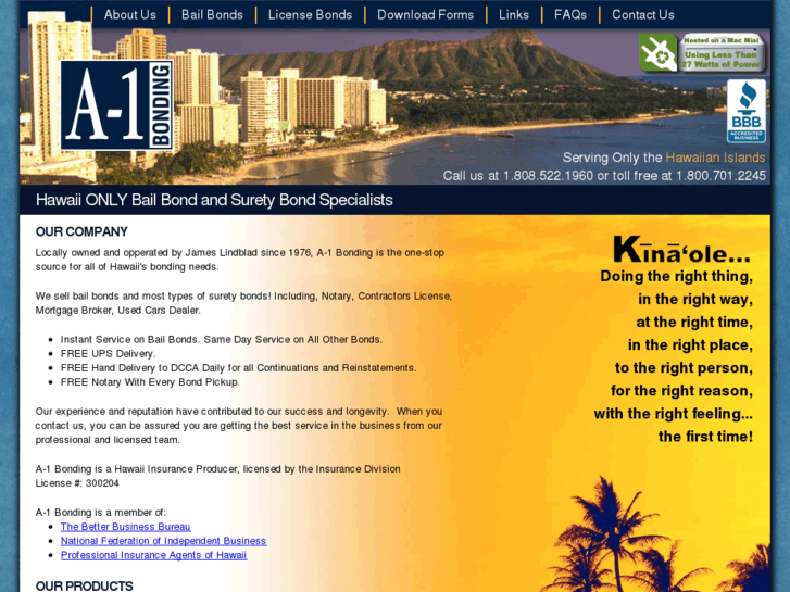 www.a1bondinghawaii.info