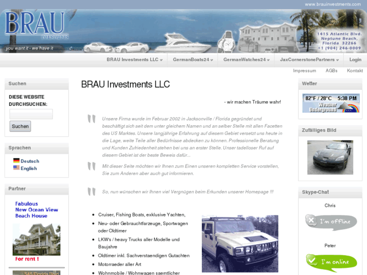 www.brauinvestments.com