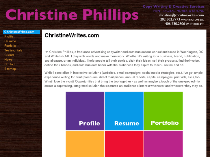 www.christinewrites.com