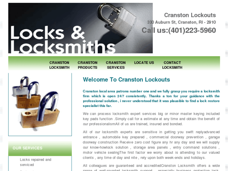 www.cranstonlockouts.net