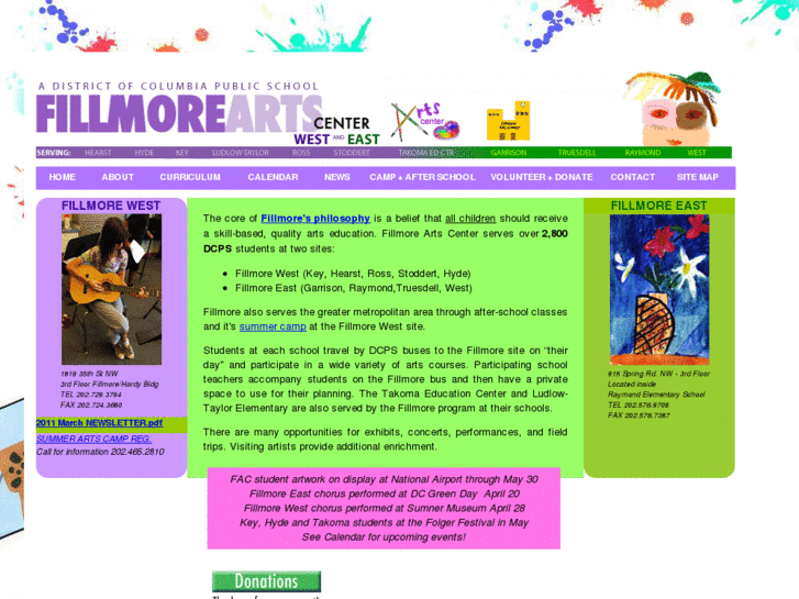 www.fillmoreartscenter.org