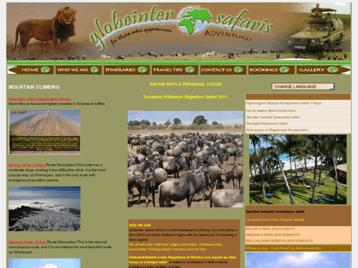 www.globeintersafaris.com