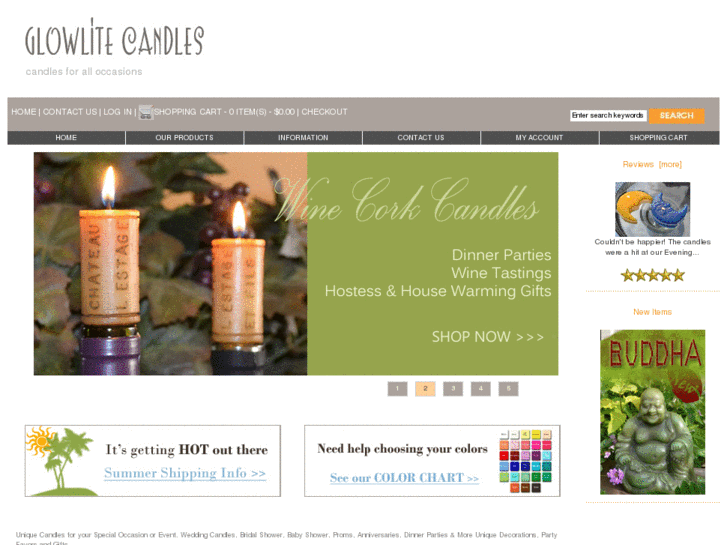 www.glowlitecandles.com