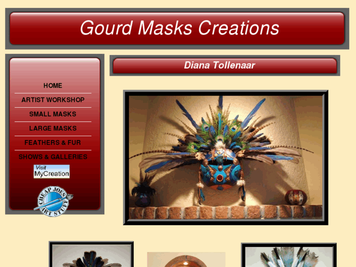 www.gourdmaskcreations.com