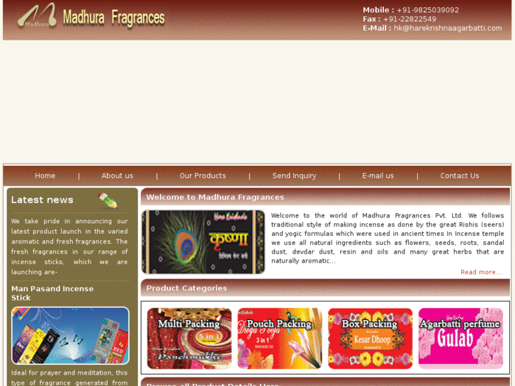 www.harekrishnaagarbatti.com