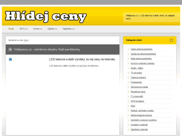 www.hlidejceny.cz