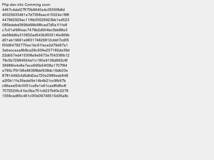 www.php-dev.info