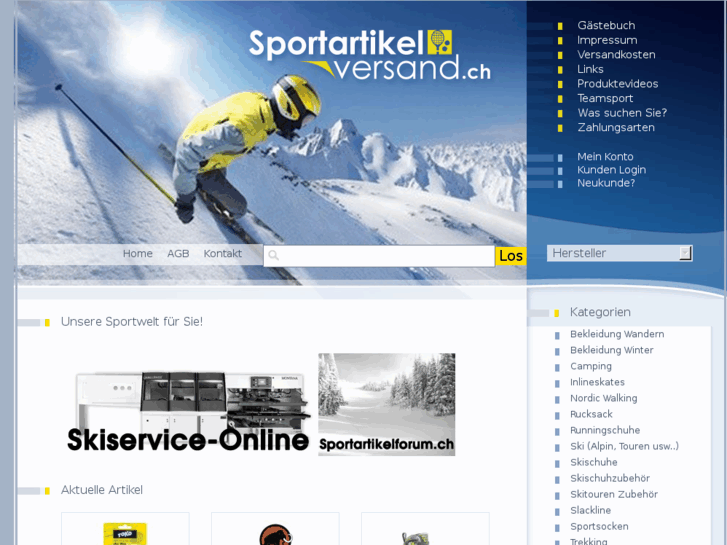 www.sportartikelversand.ch