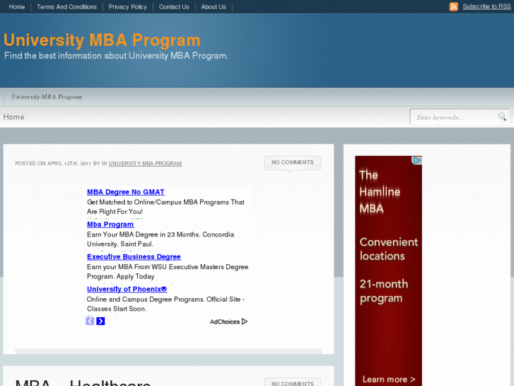 www.universitymbaprogram.com