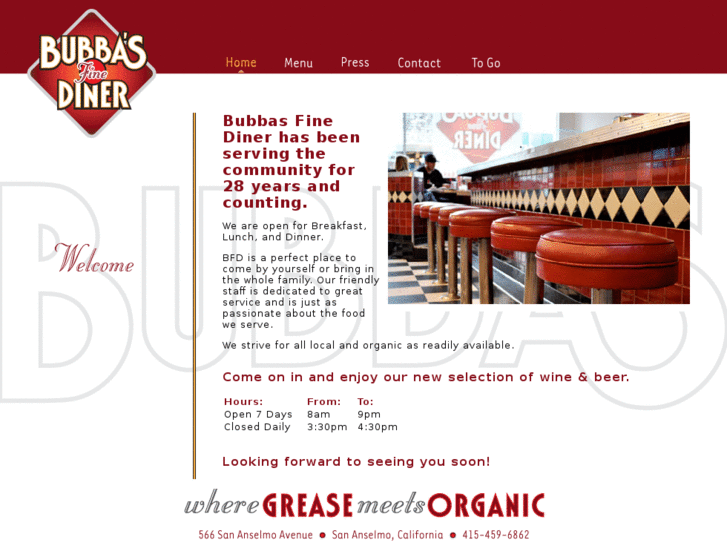 www.bubbas-diner.net