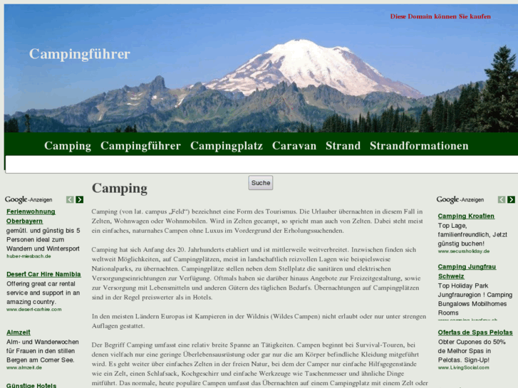 www.campingfuehrer.de