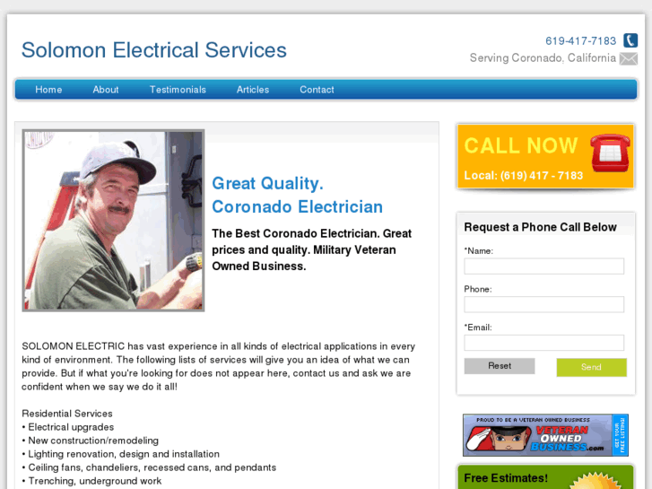 www.coronadoelectrician.com