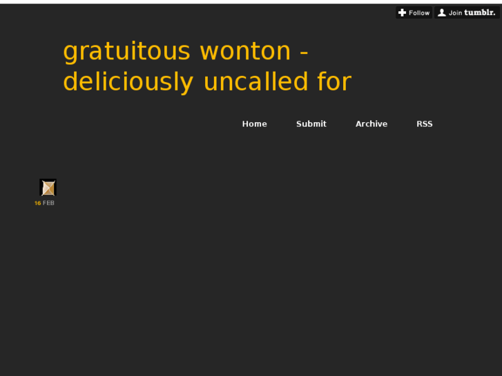 www.gratuitouswonton.com