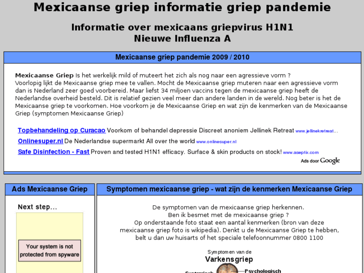 www.mexicaansgriep.nl