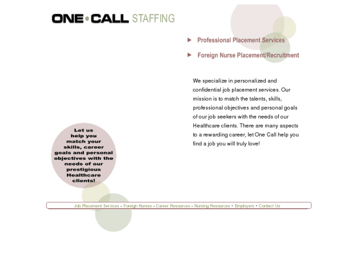 www.onecallstaffing.org