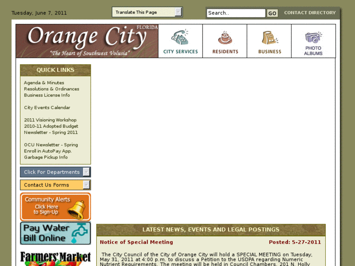 www.ourorangecity.com