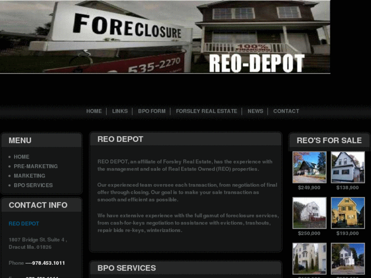 www.reo-depot.com