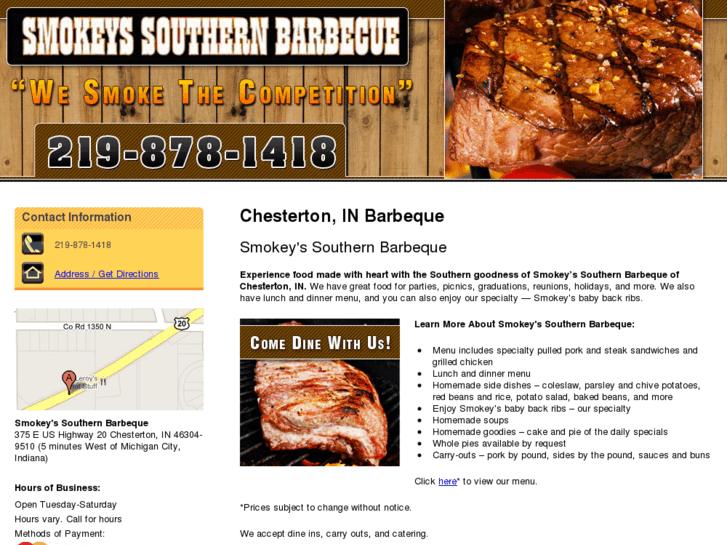 www.smokeyssouthernbarbecue.com