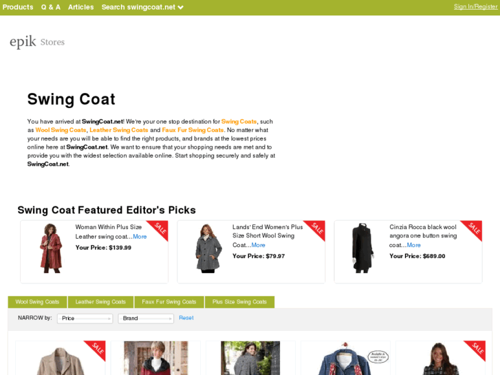 www.swingcoat.net