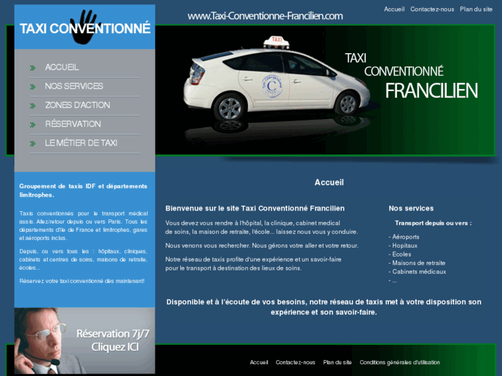 www.taxi-conventionne-francilien.com