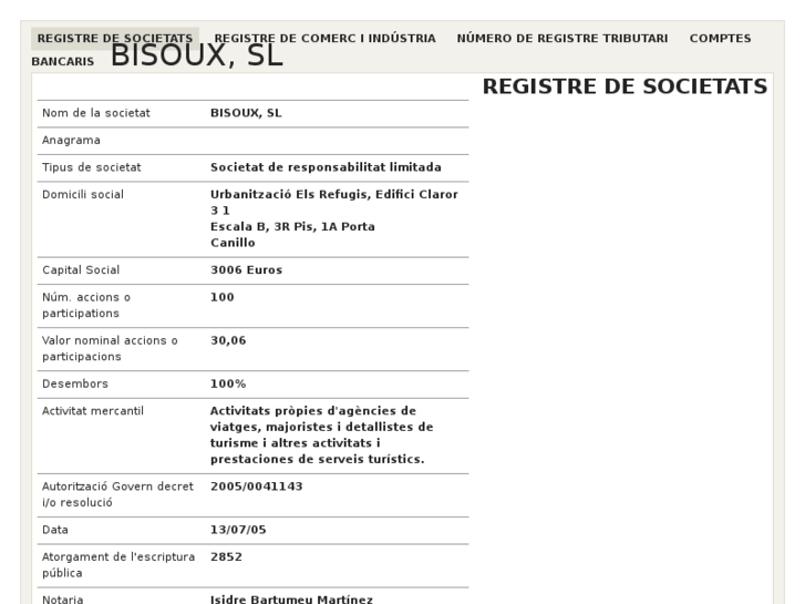 www.bisoux.sl